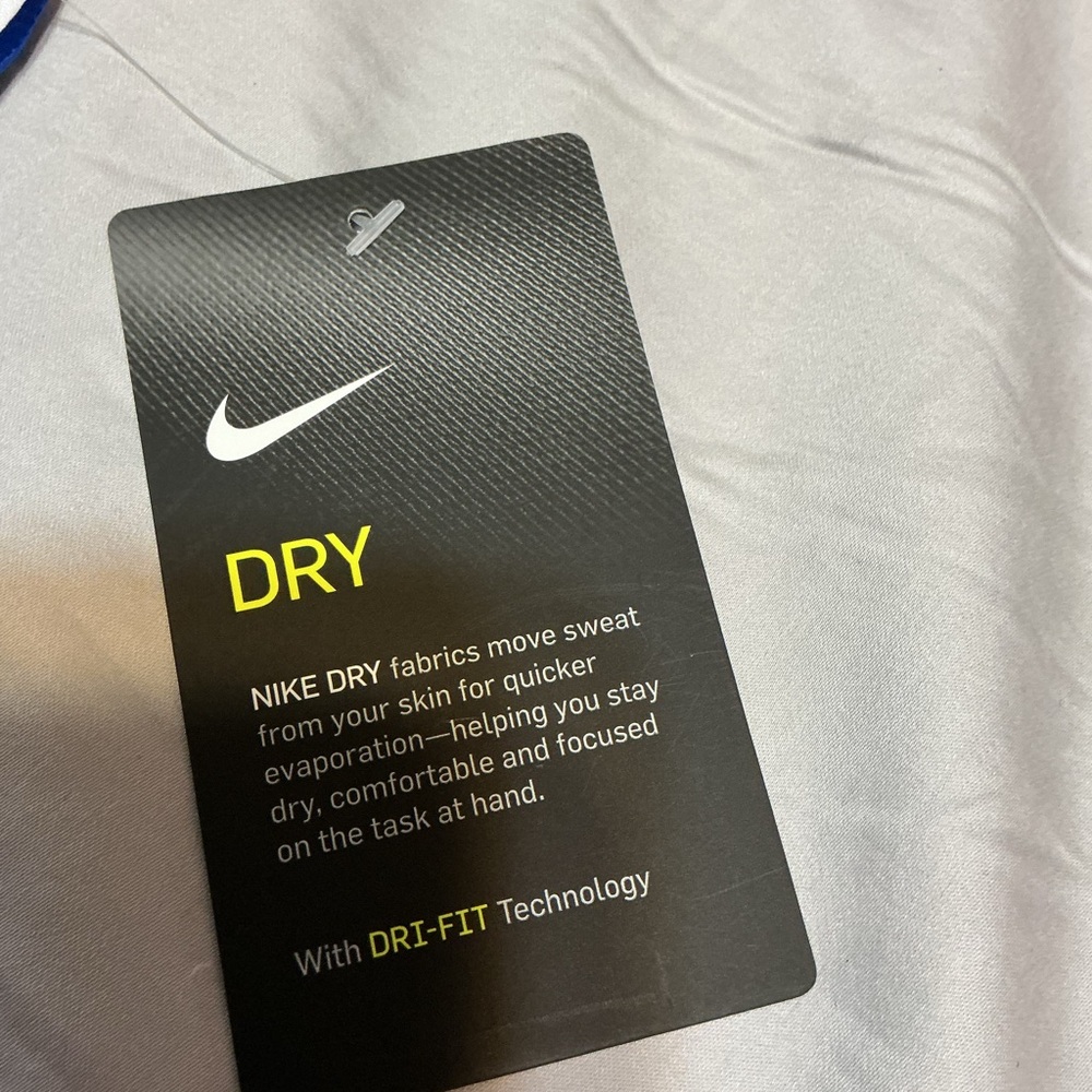 NWT Nike Dri-FIT Toddler Shirt Size 2T Blue Short Sleeve Athletic Tee - Picture 5 of 9